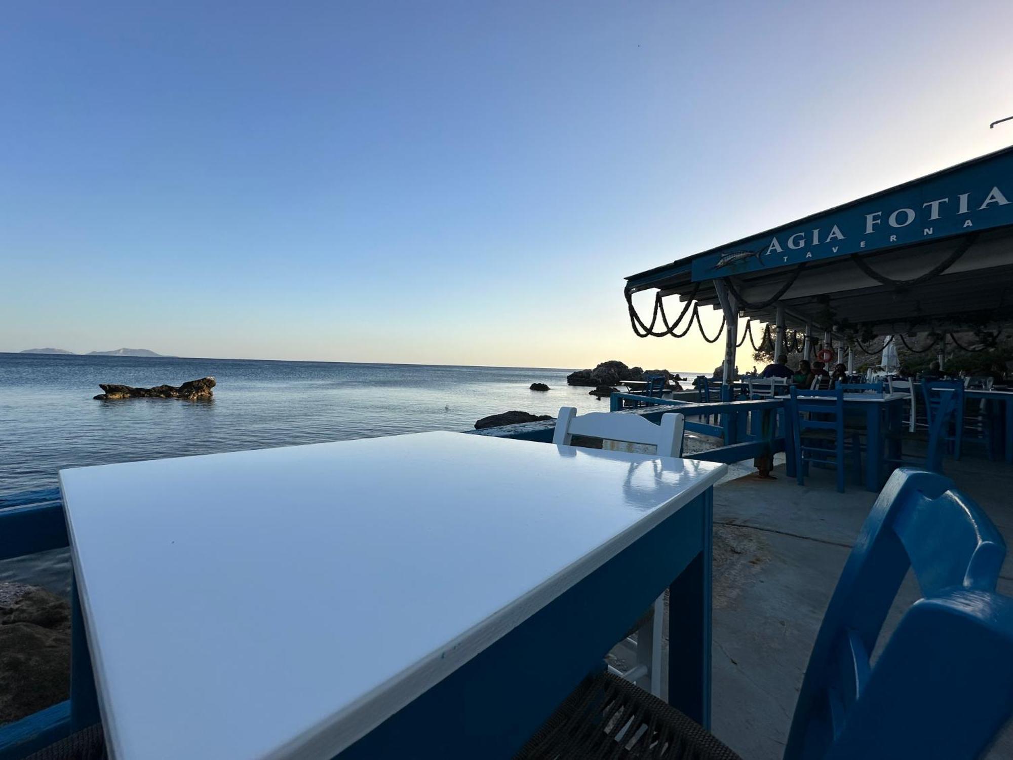 Agia Fotia Taverna Kerames Ngoại thất bức ảnh